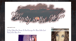 Desktop Screenshot of beautyinthestorm.com